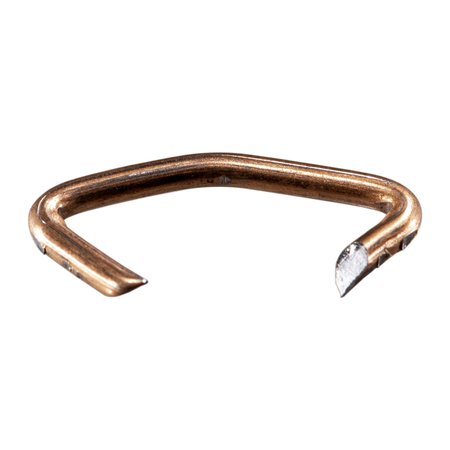 Midwest Fastener Hog Ring Staples, Copper, 100 PK 50113